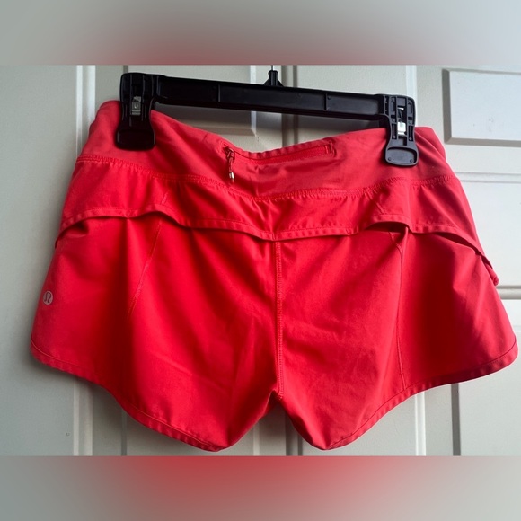 Lululemon Speed Short 4-Way Stretch 2.5” - Size 6 Cape Red - Picture 6 of 11